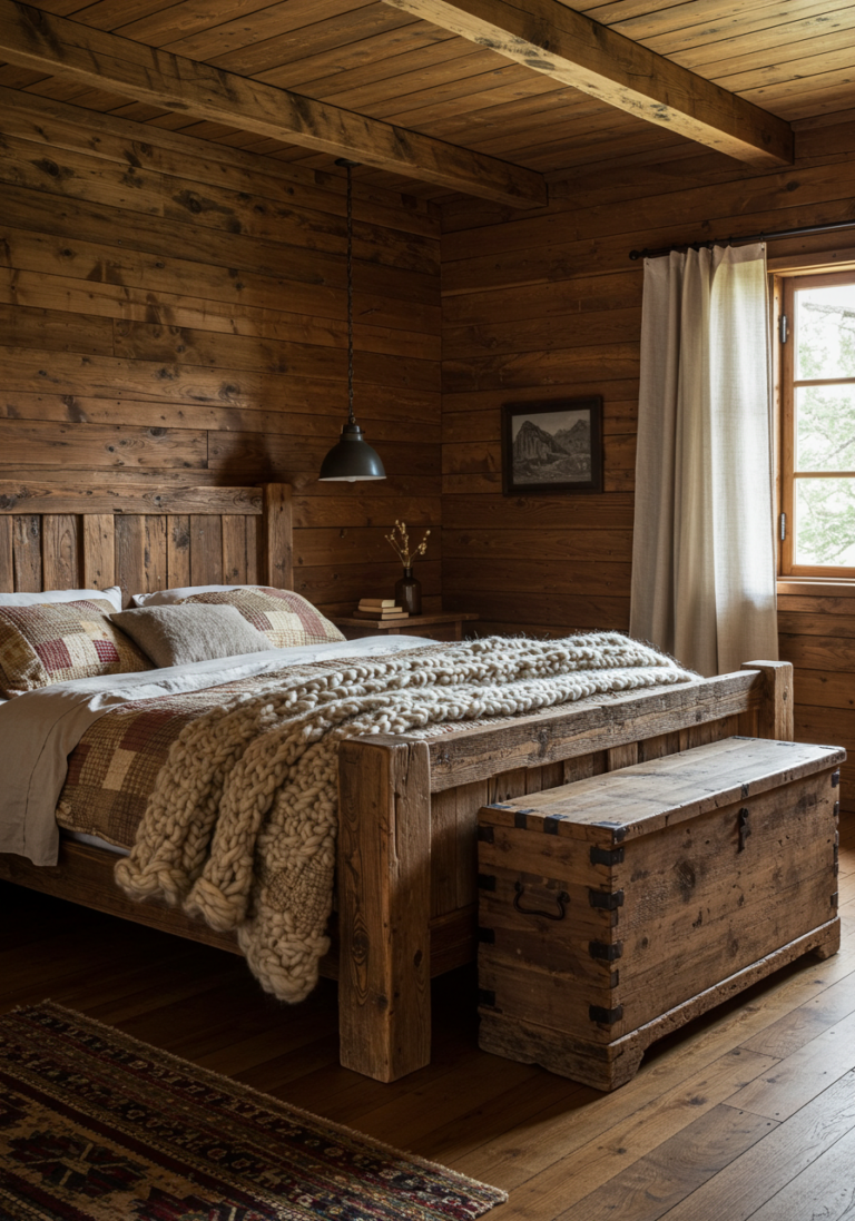 21 Cozy Rustic Bedroom Ideas